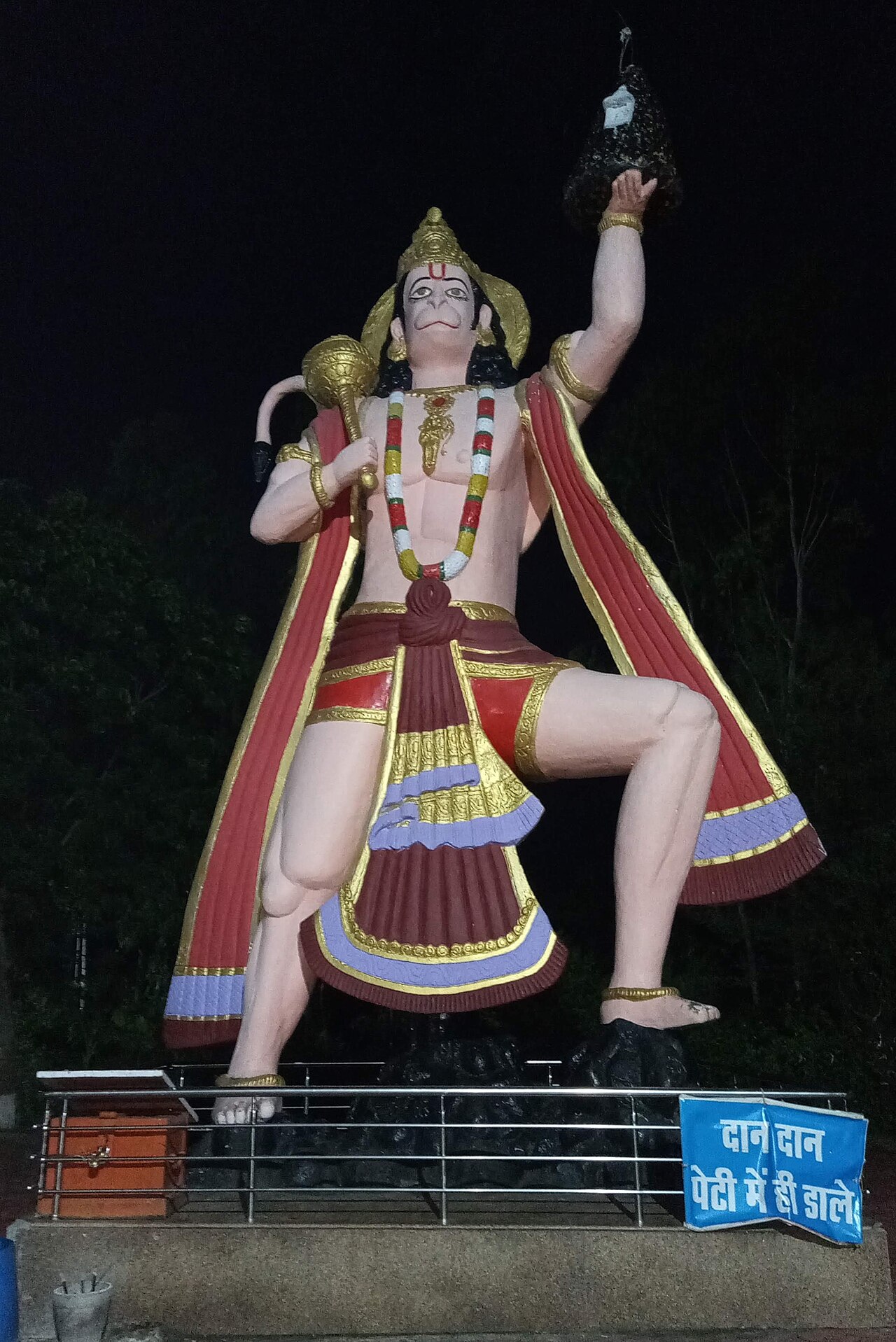 Damaru Ghati Hanuman statue